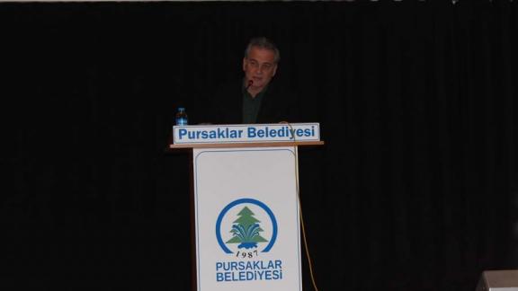 Prof. Dr. Mustafa Öztürk Pursaklar´da Konferans Verdi