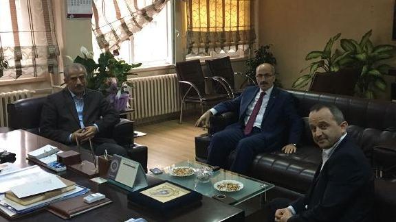 Pursaklar Belediye Başkan Yardımcıları Osman KAYAER ve Ercan DOĞANdan Hayırlı Olsun Ziyareti