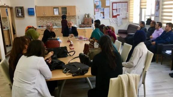 İlçe Milli Eğitim Müdürümüz Sayın Hayrettin BALCI,Feride Bekçioğlu Ortaokulunu Ziyaret Etti.