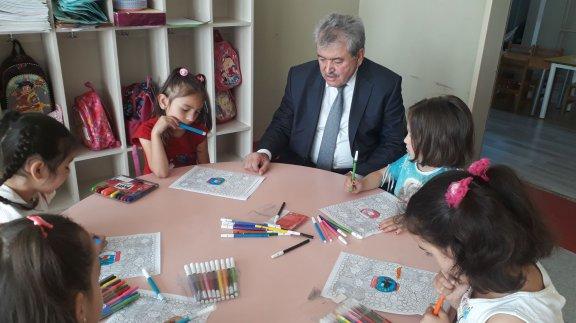 İlçe Milli Eğitim Müdürümüz Şehit Furkan Doğan İlkokulunu ziyaret etti.