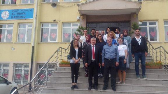 İlçe Müdürümüz Altınova İlkokulu Ziyaretinde...