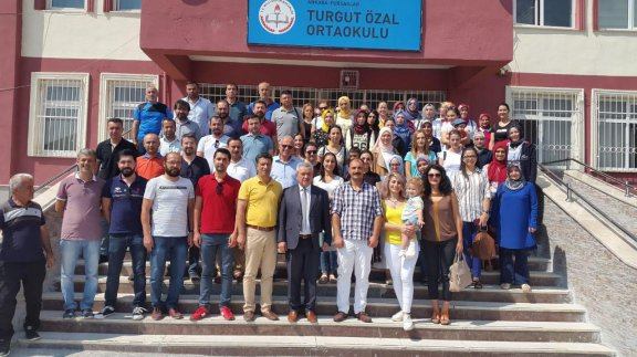 İlçe Mili Eğitim Müdürümüz Turgut Özal Ortaokulunu Ziyaret Etti
