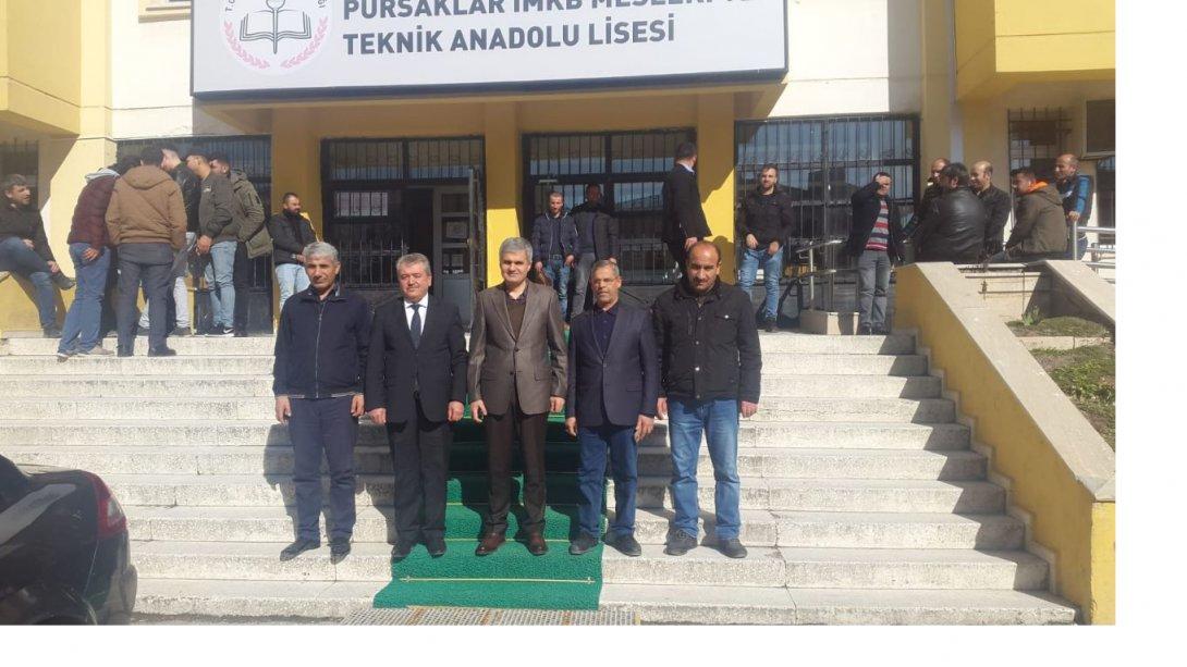 İl Milli Eğitim Müdürümüz Sayın Turan AKPINAR ilçemizi ziyaret etti.