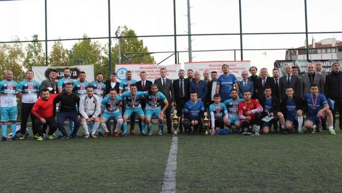 Kaymakamlık Kupası Kurumlararası Futbol Turnuvası Sona Erdi