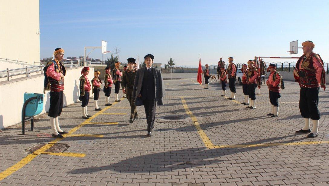 27 Aralık Atatürk'ün Ankara'ya Gelişinin 103. Yıl dönümü İlçemizde Törenle Kutlandı