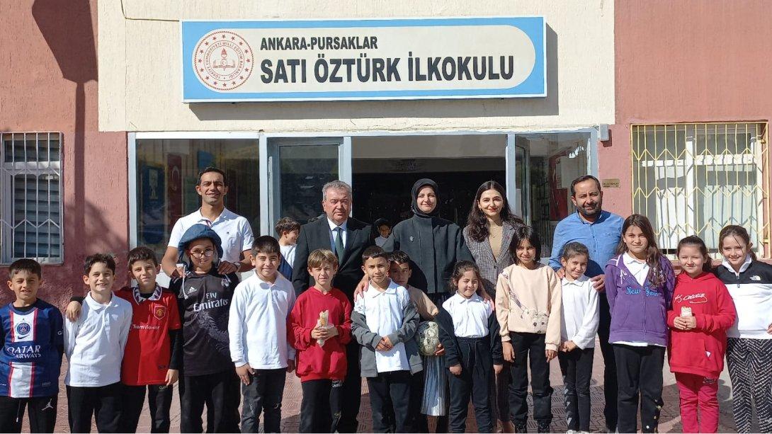 Kaymakamımız Sayın Esengül Korkmaz Çiçekli ve Müdürümüz Sayın Mustafa Kılıçgil'in Okul Ziyaretleri 
