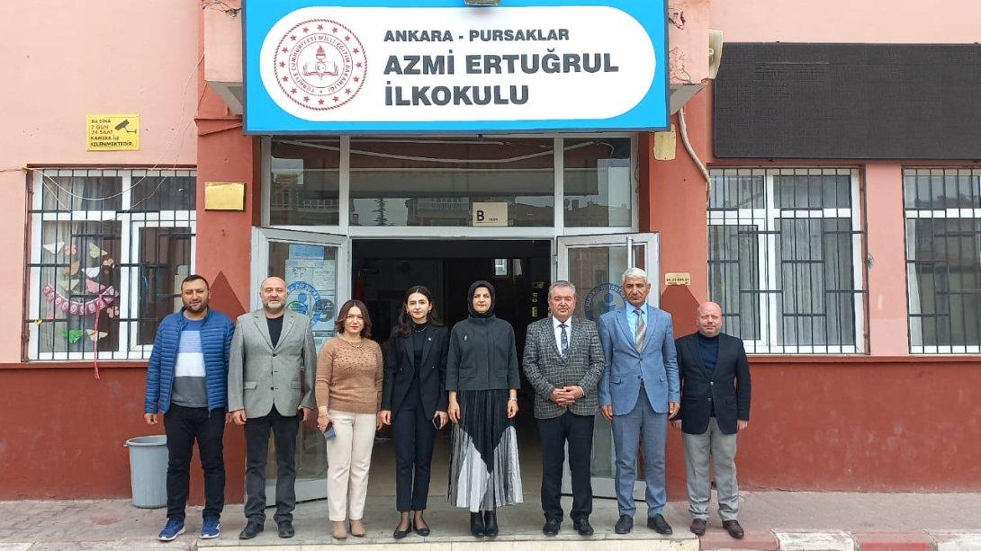 Kaymakamımız Sayın Esengül Korkmaz Çiçekli ve Müdürümüz Sayın Mustafa Kılıçgil'in Okul Ziyaretleri Devam Ediyor
