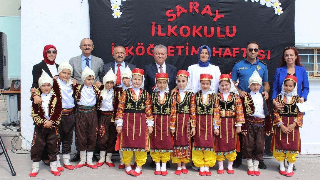 İlköğretim Haftası Saray İlkokulu'nda Kutlandı