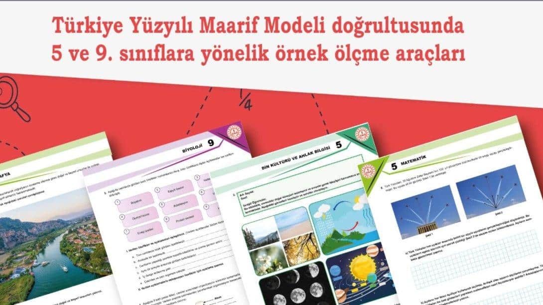 YENİ MÜFREDATA UYGUN ÖRNEK ÖLÇME ARAÇLARI YAYIMLANDI