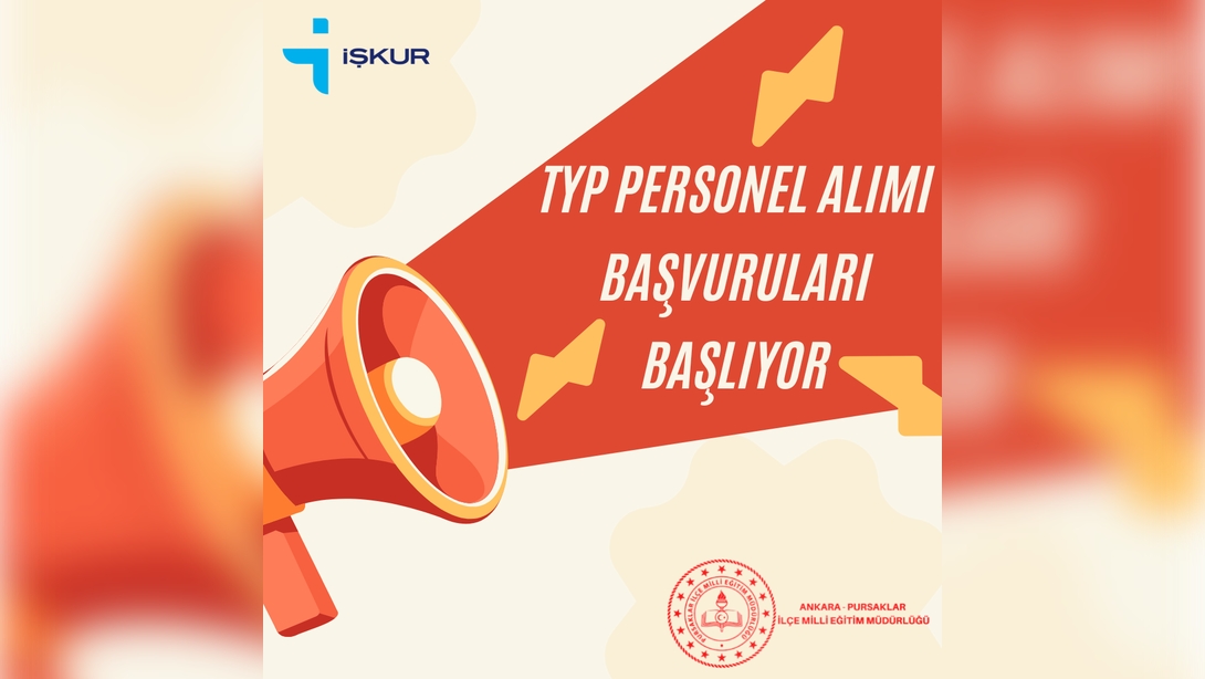 TYP PERSONEL ALIMI BAŞVURULARI BAŞLIYOR